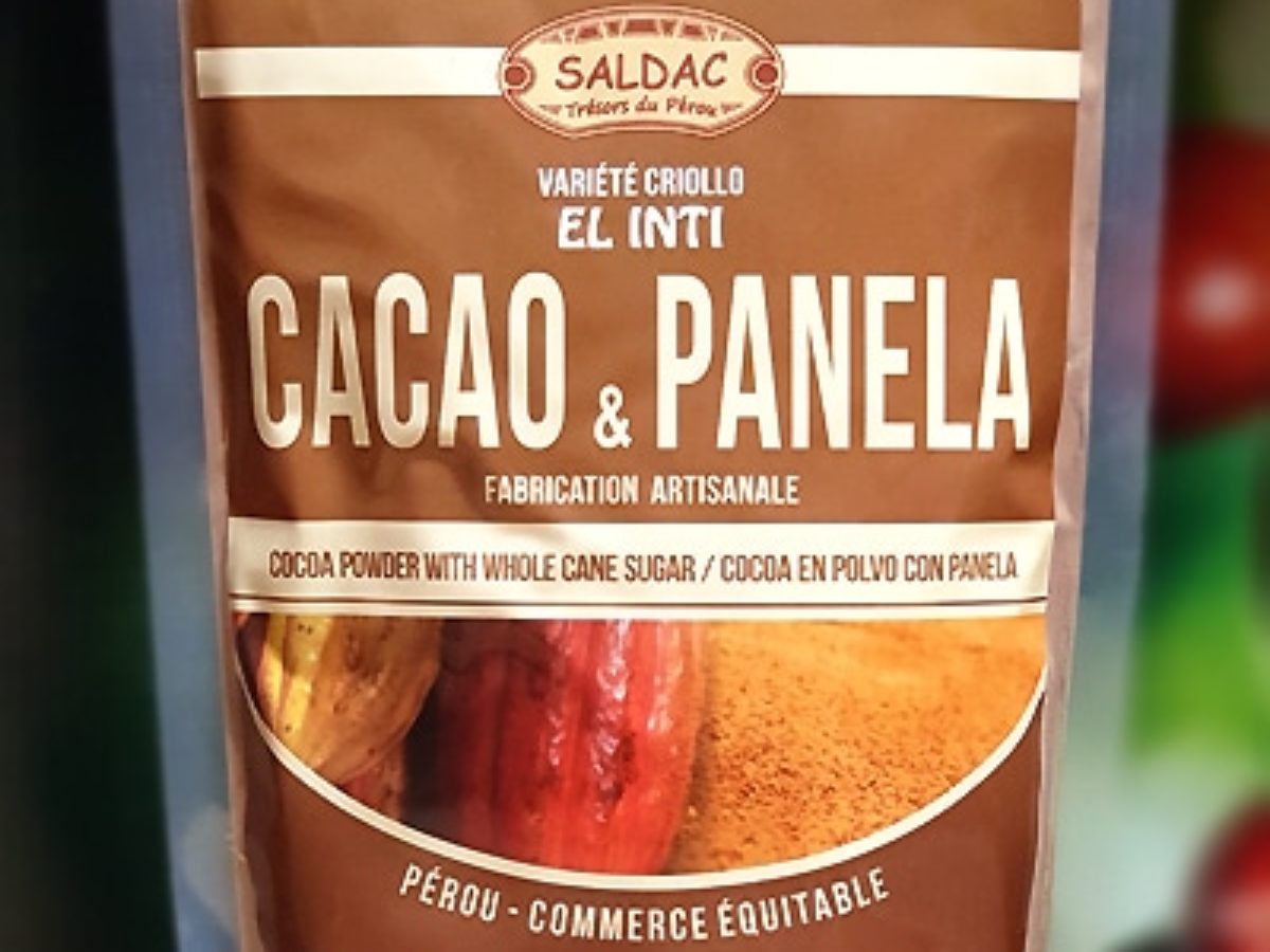 Cacao pur en poudre, bio, 250 g - Saldac