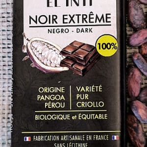 Pâte de Cacao Bio El Inti - 100% cacao sans sucre