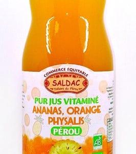 Pur jus de Fruits Vitaminé Bio - 1 litre
