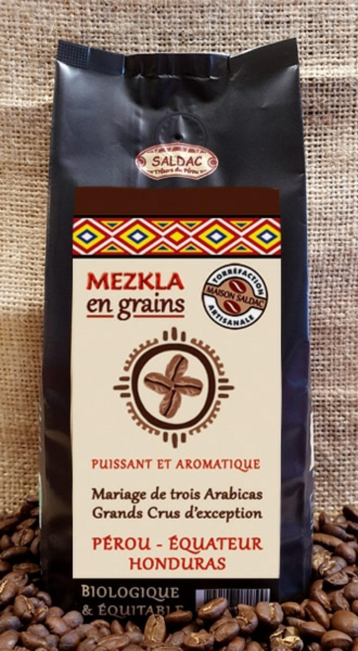 Café en grains Pérou & Guatemala, subtil et intense