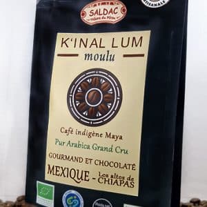 Café K'INAL LUM des Terres Indigènes - Mexique - moulu biologique - Paquet de 250 g
